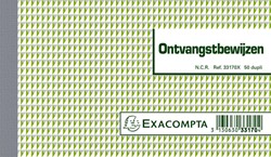 Ontvangstbewijzen Exacompta Manifold dupli 50vel Nl