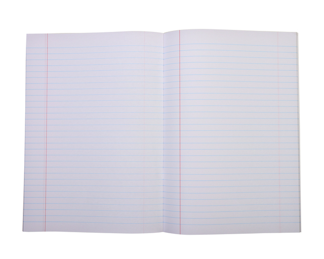 Schrift Qbasic A4 lijn 80blz assorti — Foto 2 von 2
