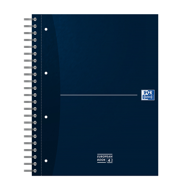 Collegeblok Oxford Office Essential Europeanbook A4+ 4gaats 120pag ass — Foto 2 von 2