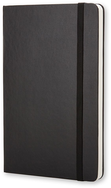 Notitieboek Moleskine large 130x210mm blanco zwart — Foto 2 von 2