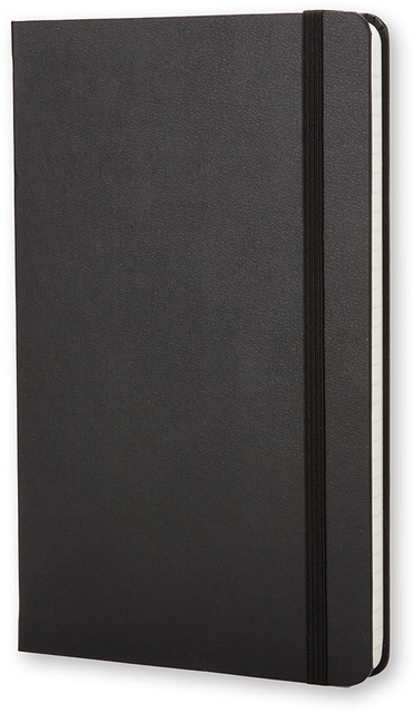 Notitieboek Moleskine pocket 90x140mm lijn zwart — Foto 2 von 2