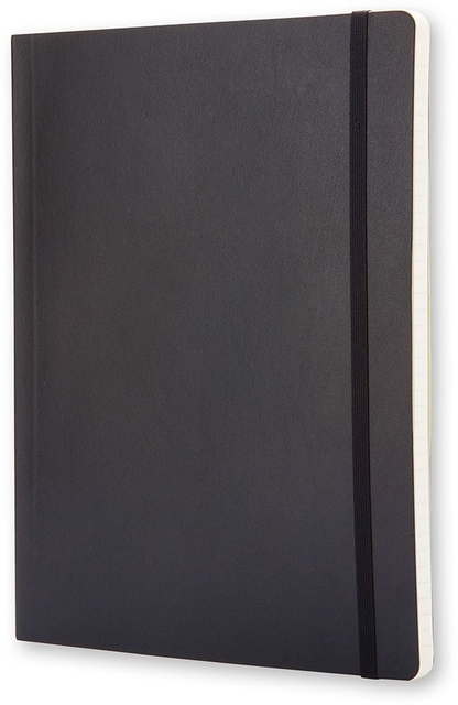 Notitieboek Moleskine XL 190x250mm lijn zwart — Foto 2 von 2