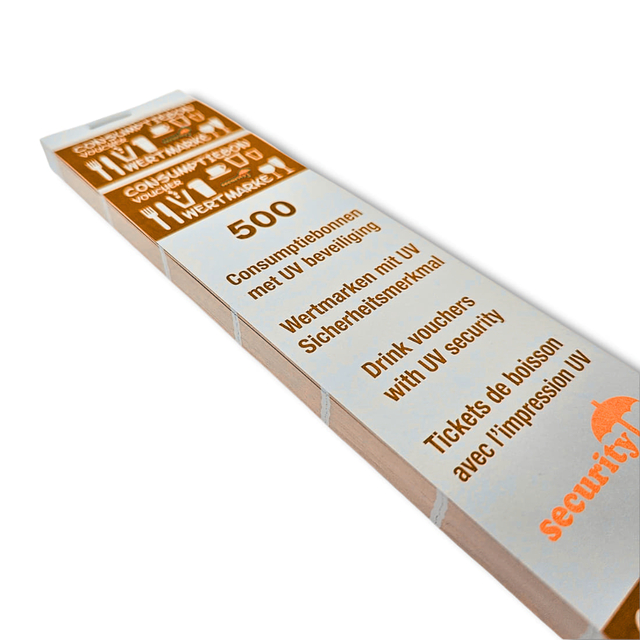 Consumptiebon Combicraft UV beveiliging 500 stuks oranje — Foto 2 von 2