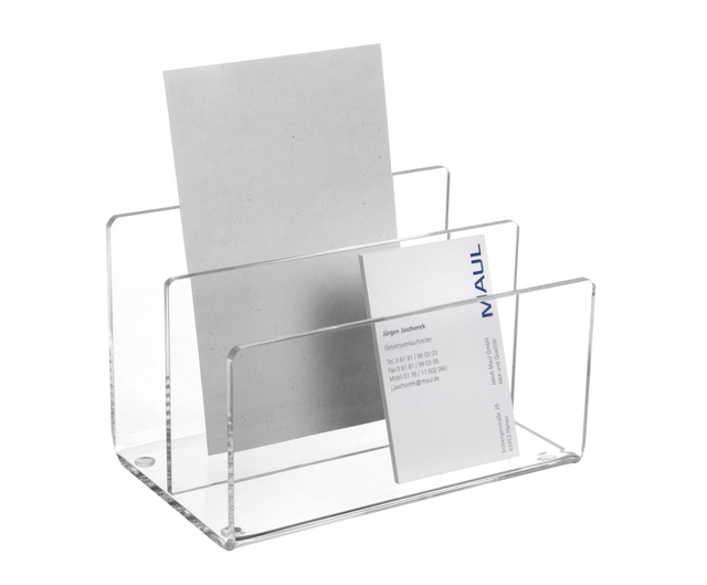 Envelopstandaard MAUL 2vaks 150x100x100mm acryl — Foto 2 von 2