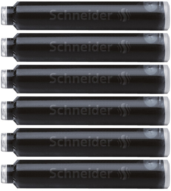 Inktpatroon Schneider din zwart doos à 6 stuks — Foto 2 von 2