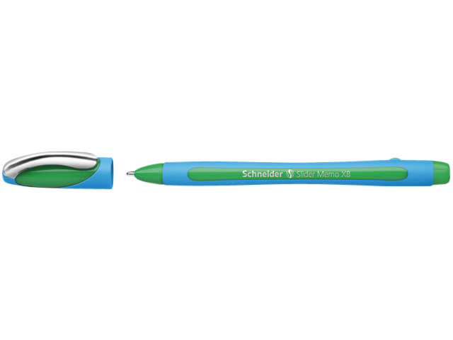 Balpen Schneider Slider Memo extra breed groen — Foto 2 von 2