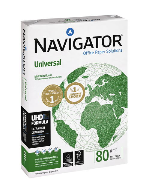 Kopieerpapier Navigator Universal A4 80gr wit 500 vel — Foto 2 von 2