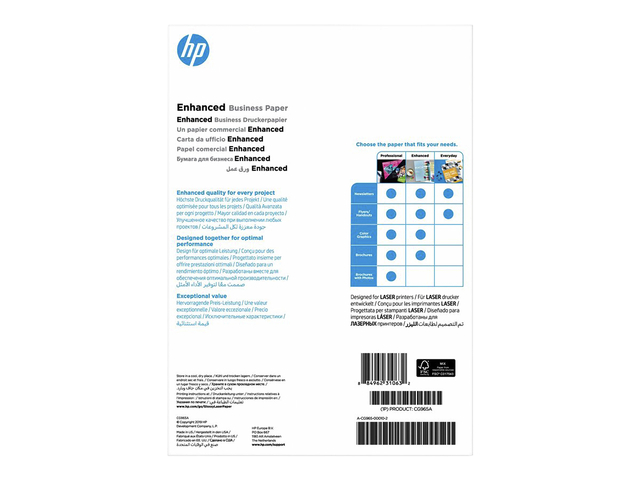 Fotopapier laser HP CG965A 150gr A4 glans wit 150 vel — Foto 2 von 2