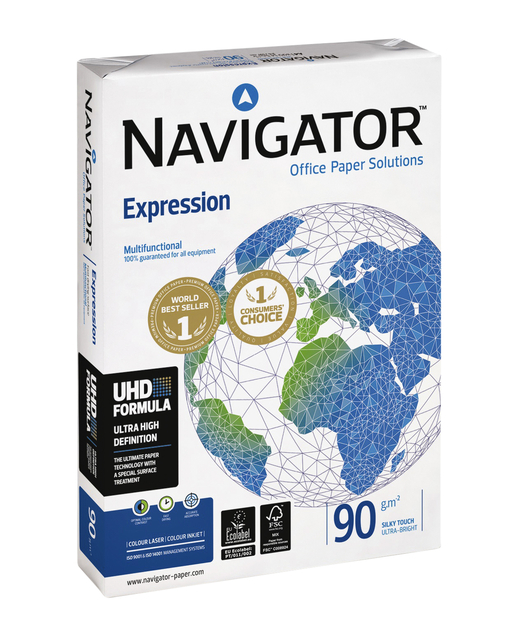 Kopieerpapier Navigator Expression A3 90gr wit 500 vel — Foto 2 von 2