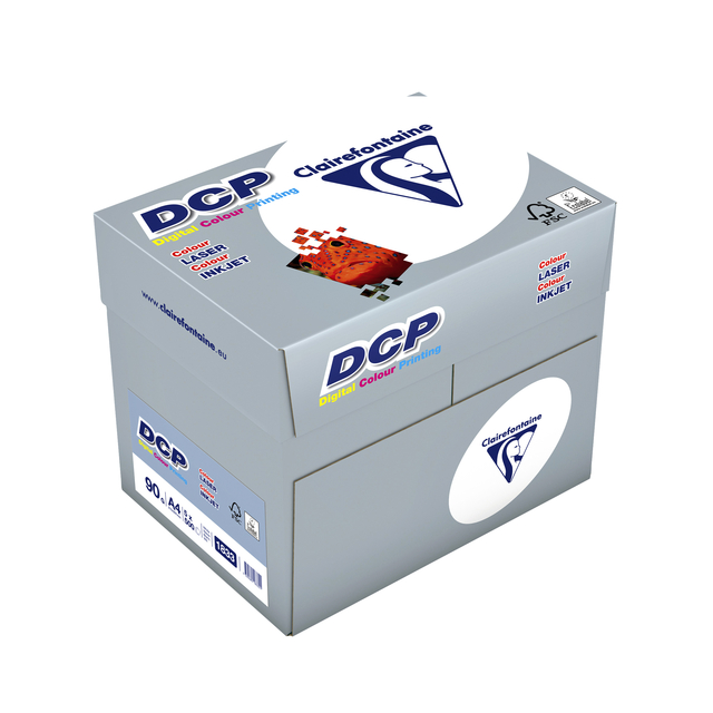 Laserpapier Clairefontaine DCP A4 90gr wit 500 vel — Foto 2 von 2