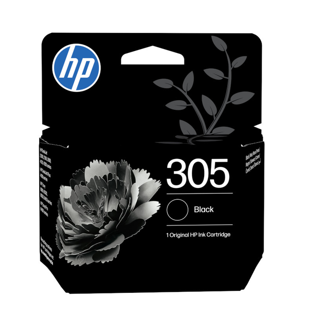 Inktcartridge HP 3YM61AE 305 zwart
