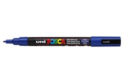 Paintmarker Uni POSCA PC3M fijn donkerblauw