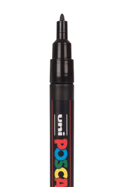 Paintmarker Uni POSCA PC3M fijn standaard assorti set à 16 stuks — Foto 2 von 2
