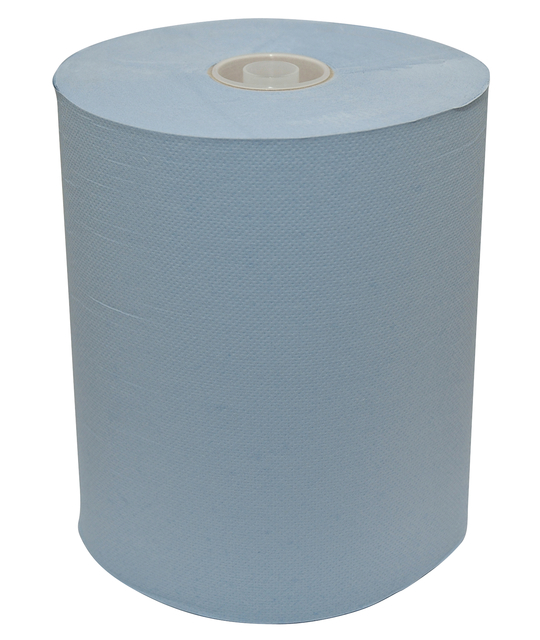 Handdoekrol Euro Products Q14 Matic XL klein 2-laags 165m blauw 120665 — Foto 2 van 2