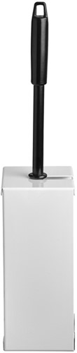 Toiletborstelset Quartzline rvs wit 448901