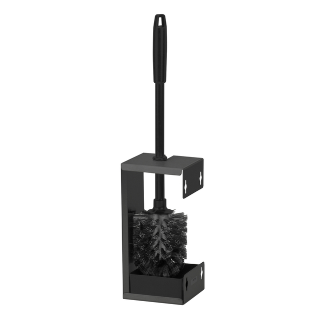 Toiletborstelset Quartzline rvs zwart 448951 — Foto 2 von 2