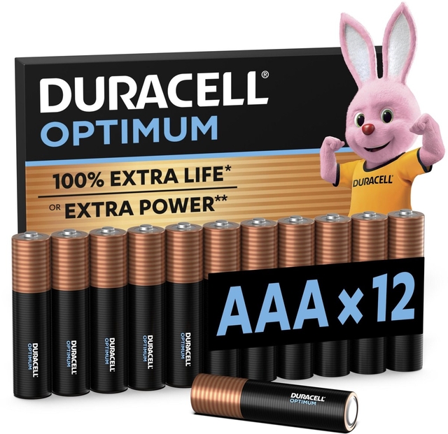 Batterij Duracell Optimum 12x AAA — Foto 2 von 2