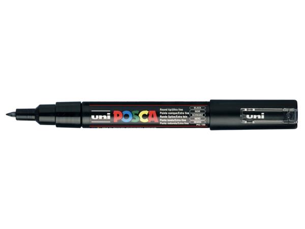 Paintmarker Uni POSCA PC1MC extra fijn zwart