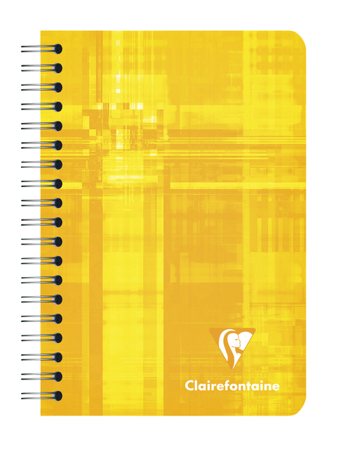 Notitieboek Clairefontaine A7+ 95x140 ruit 5x5 100blz 90gr assorti — Foto 2 von 2