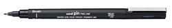 Fineliner Uni-ball Pin zwart