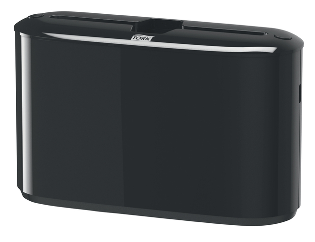 Handdoekdispenser Tork Xpress H2 Multifold Countertop Elevation zwart 552208 — Foto 2 von 2
