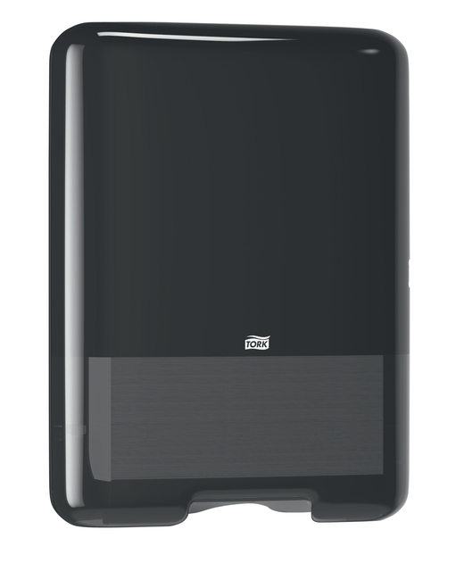 Handdoekdispenser Tork H3 Elevation zwart 553008 — Foto 2 von 2