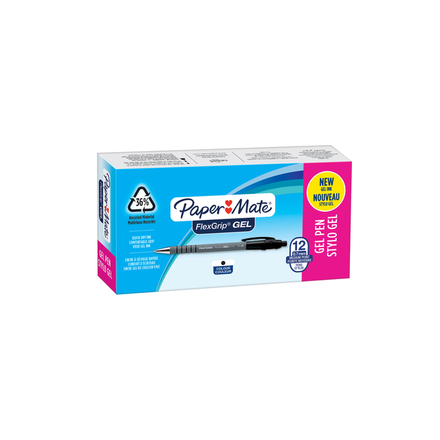 Gelschrijver Paper Mate FlexGrip medium zwart — Foto 2 von 2