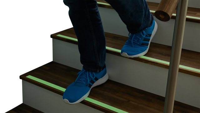 Anti-slip tape tesa® 5mx25mm fluoriserend — Foto 2 von 2