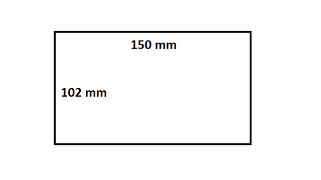Labeletiket IEZZY Zebra 3005281-T 102x150mm 19mm wit permanent 110st — Foto 2 van 2