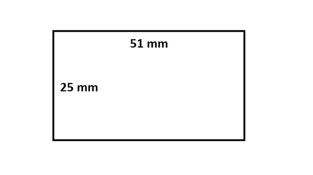 Labeletiket IEZZY Zebra 880199-025D 51x25mm 25mm wit permanent 2580st — Foto 2 von 2