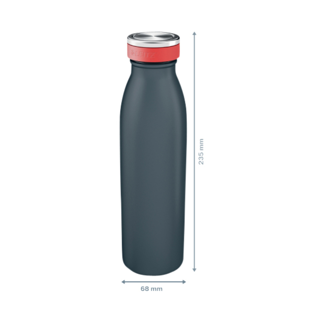 Drinkfles Leitz Cosy geïsoleerd fluweel grijs 500ml — Foto 2 von 2