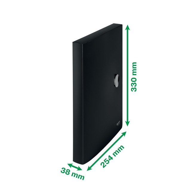 Documentenbox Leitz Recycle A4 PP zwart — Foto 2 von 2