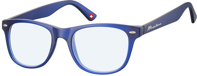 Leesbril Montana +2.00 dtp blue light filter blauw