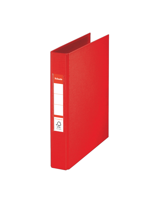 Ringband Esselte VIVIDA A5 42mm 30% gerecycled PP folie rood