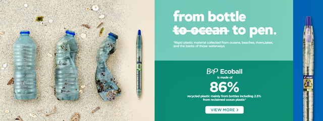Balpen PILOT Begreen B2P EcoBall medium assorti — Foto 2 van 2