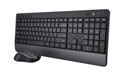 Toetsenbord Trezo Eco Comfort + muis QWERTY zwart