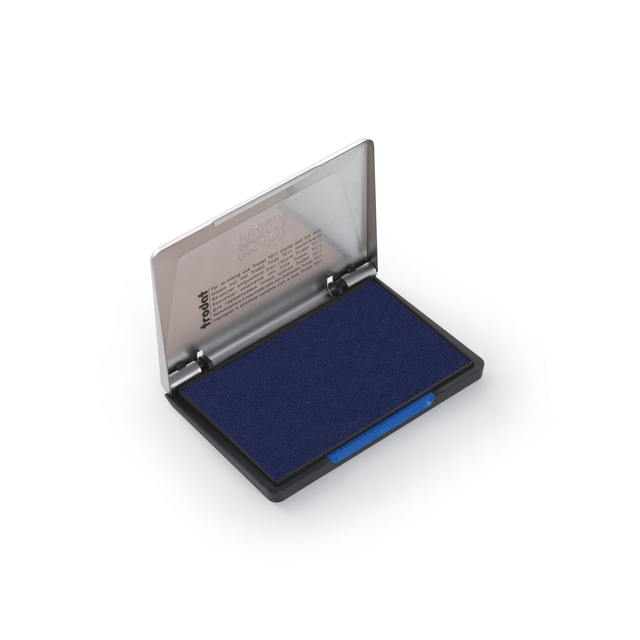 Inktkussen Trodat metaal 9052M 110x70mm blauw — Photo 2 sur 2