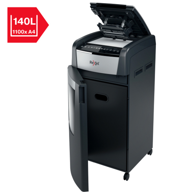 Papiervernietiger Rexel Optimum Auto+ 750X P4 snippers 4x30mm — Foto 2 von 2