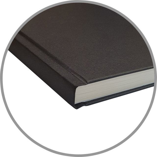 Dummyboek Oxford A6 96 vel 100 gram zwart — Foto 2 von 2