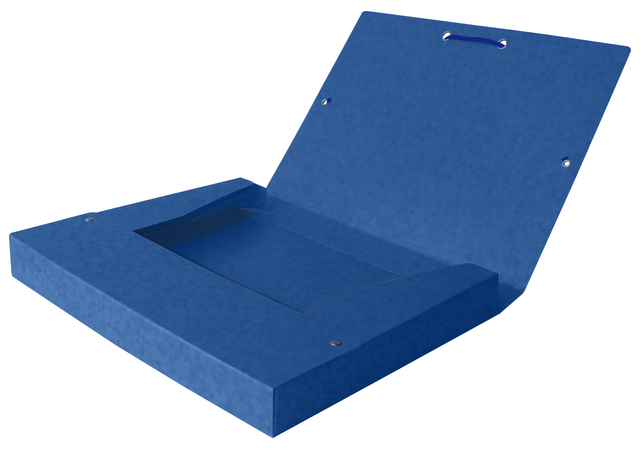 Elastobox Oxford Top File+ A4 40mm blauw — Foto 2 van 2