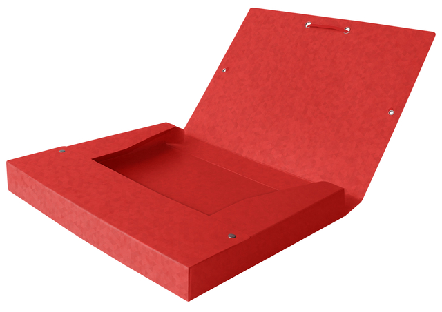 Elastobox Oxford Top File+ A4 40mm rood — Foto 2 van 2