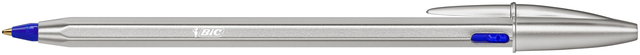 Balpen Bic Cristal Re-new medium zilver + 2 vullingen blauw — Foto 2 von 2