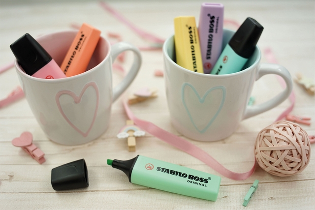 Markeerstift STABILO BOSS Original 70/158 pastel fris fuchsia — Photo 2 sur 2