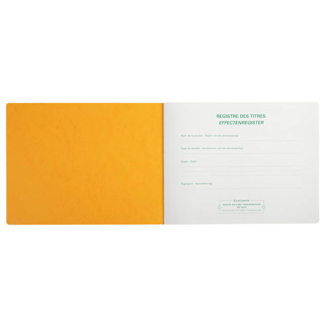 Effectenregister Exacompta BV SLR 240x320 80vel assorti — Foto 2 von 2