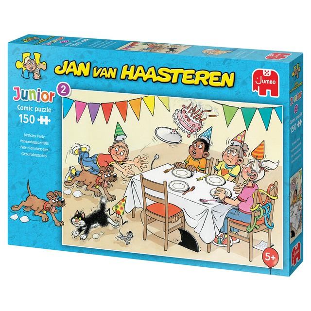 Puzzel Jan van Haasteren Junior Verjaardagspartijtje 150 stukjes — Foto 2 von 2