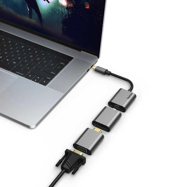 Adapter Hama Video 6-in-1 aluminium — Foto 2 von 2