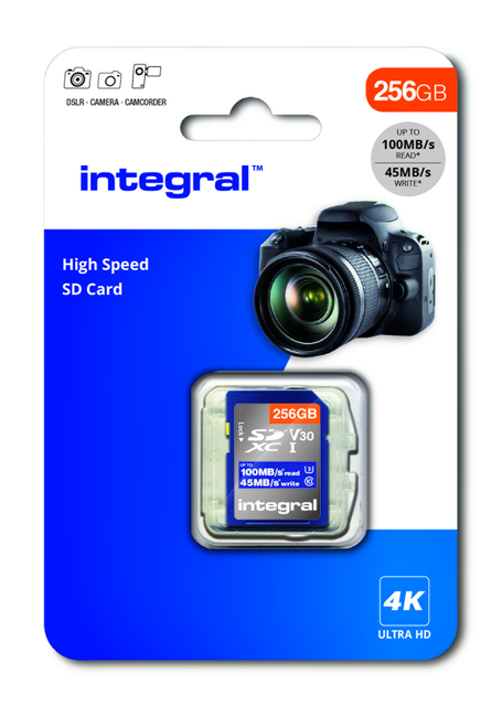 Geheugenkaart Integral SDHC-XC 256GB — Foto 2 von 2