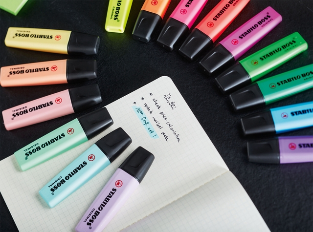 Markeerstift STABILO BOSS Original 70/45 pastel assorti — Foto 2 von 2