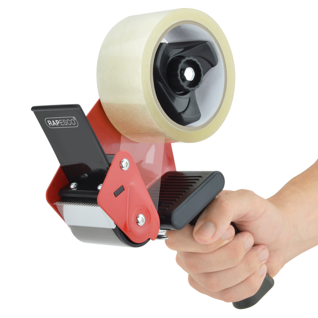 Verpakkingstape dispenser Rapesco Germ-Savvy 960 antibacterieel zwart — Foto 2 von 2