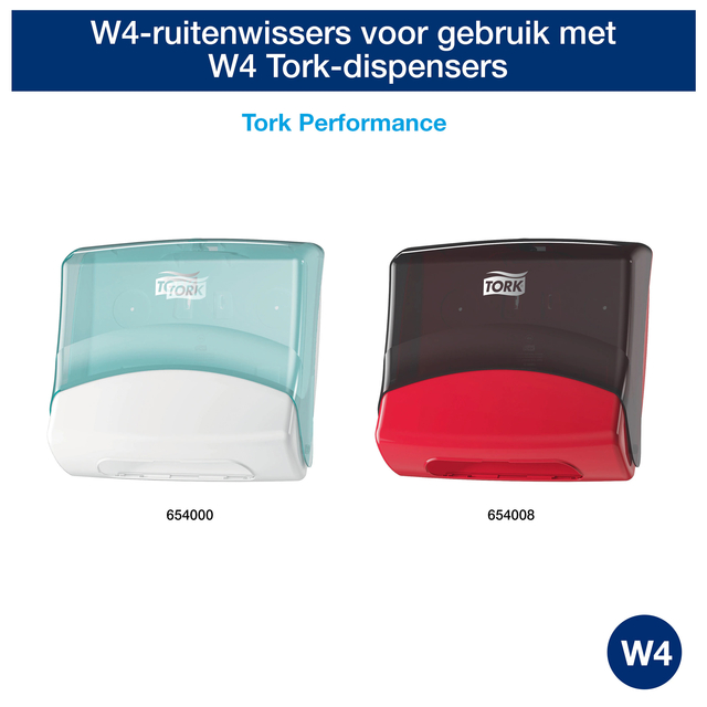 Reinigingsdoek Tork Heavy-Duty W4 multifunctioneel nonwoven 150 vel wit 530179 — Foto 2 von 2